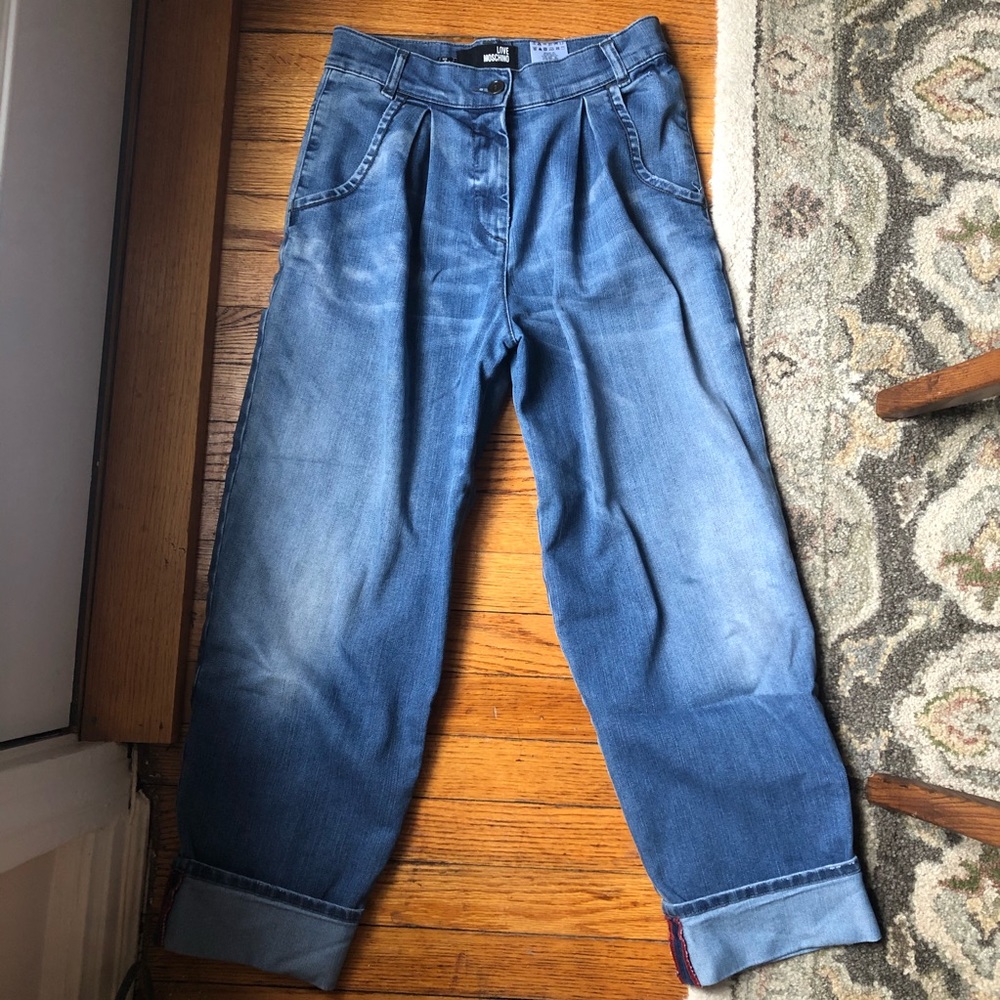 Love Moschino High Waisted Vintage Jeans S2